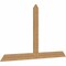 Ekena Millwork Portland Timber Gable Bracket, Western Red Cedar, 84"W x 49"H x 1 1/2"D x 5 1/2"F, 14/12 Pitch GBW084X49X0206POR00SWR - alternate 2